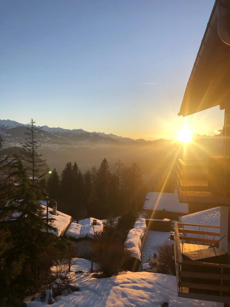 Crans-Montana Duplex Lodge Exterior photo